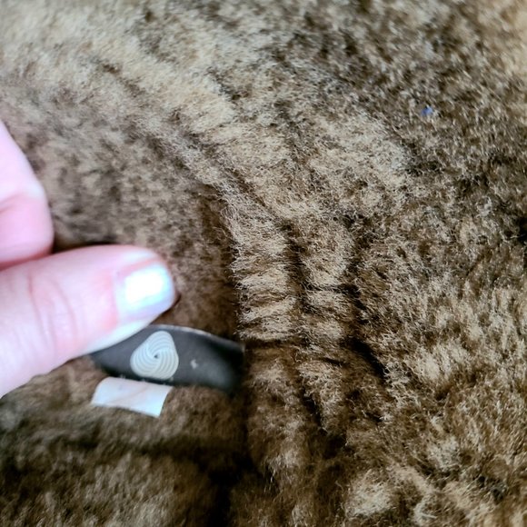 Homestead sheepskin products sheepskin real fur winter hat. - Picture 8 of 11